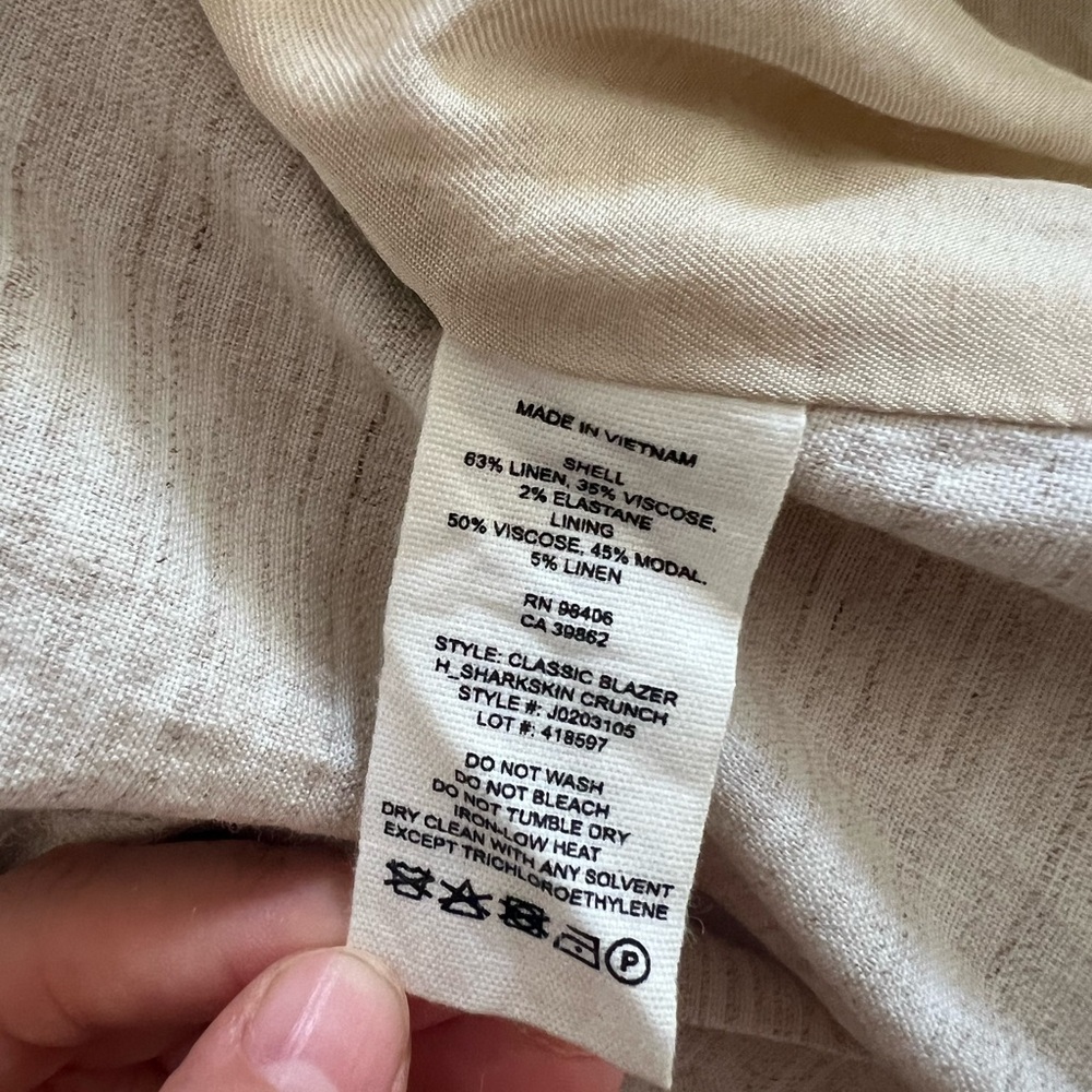 Cream Blazer by Express - Picture 4 of 5